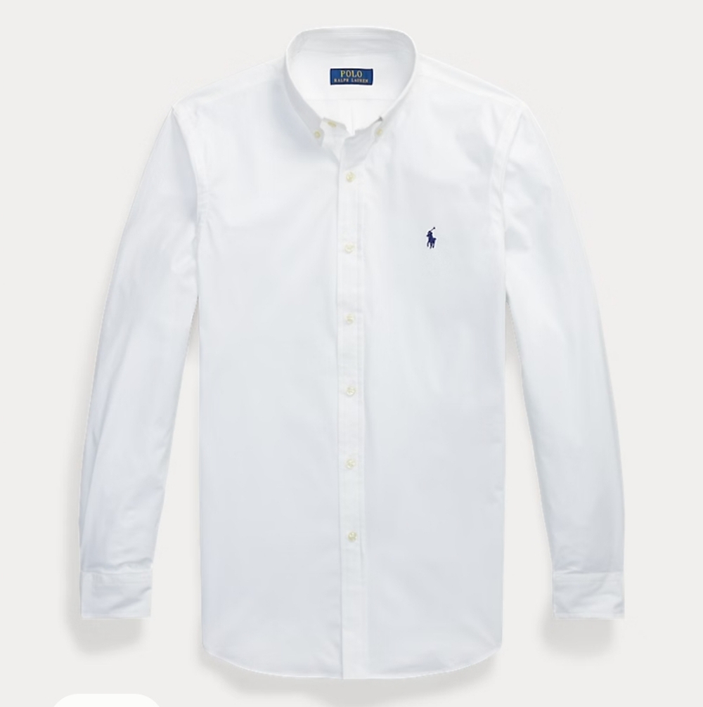 Ralph Lauren Core Replen Button Cuff And Collar Dress Shirt - XL